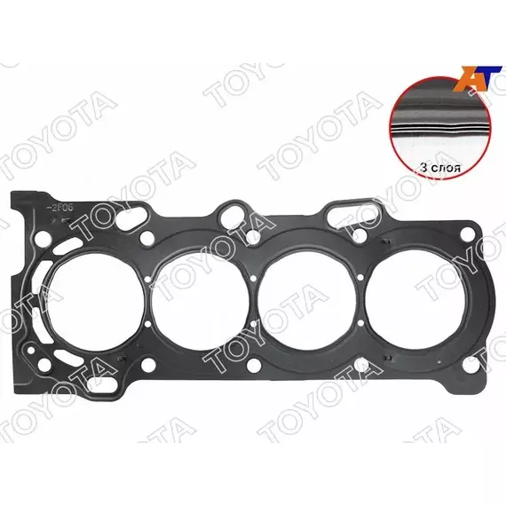 Прокладка головки блока TOYOTA COROLLA,WILL,WISH 1ZZFE 02-