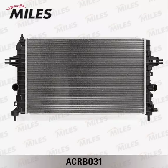 Радиатор MILES ACRB031 OPEL ASTRA H 1.6/1.8 04- - MILES арт. ACRB031