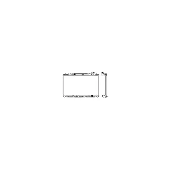 Радиатор TOYOTA CAMRY 2.4 2006 - 2011 TOYOTA VENZA 2.7 2008 - по наст. время