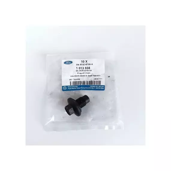 Пробка сливная масляного поддона FORD/MAZDA/VOLVO /M14x1.5mm/Ключ 13 1 013 938