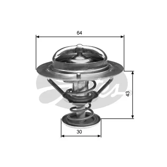 Термостат CHRYSLER: SEBRING купе 95-00, STRATUS 95-01, STRATUS кабрио 96-01 DODGE: STRATUS 95-01 HYUNDAI: COUPE 01-09, EQUUS / CENTENNIAL 99-09, GALLOPER I