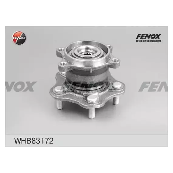 Fenox ступица nissan qashqai 07-, x-trail (t31) 07-, juke 10-, renault koleos 08- whb83172