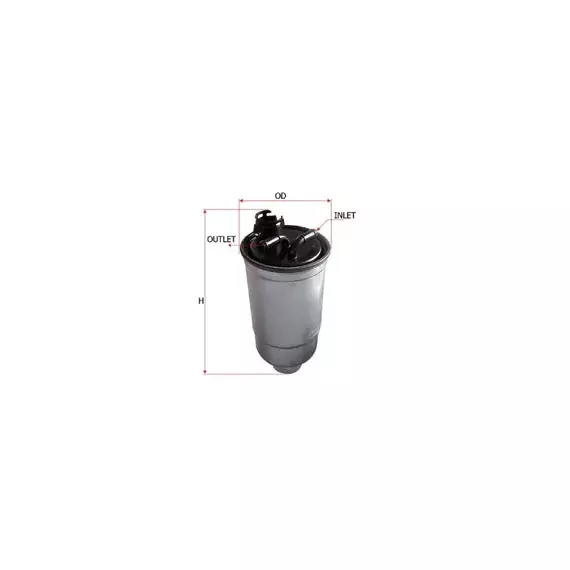Фильтр топливный SAKURA FS3103 AUDI_A4 (B5)_1,9 TD 75-110 1999-2001_AUDI_A4 (B6+B7)_1,9 TD 110, 115,