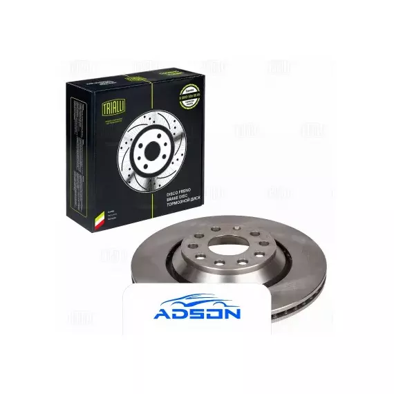 диск тормозной TRIALLI для а/м Audi A3 (03-)/VW Golf V (03-)/Golf VI (08-) зад. d=310 DF 180128