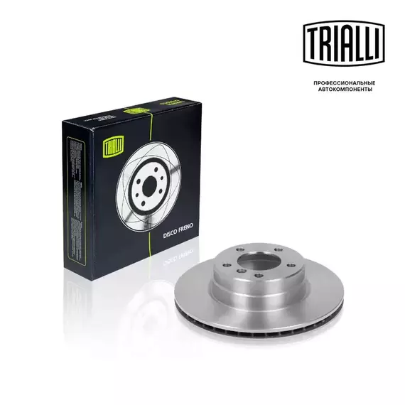 Диск тормозной передний для автомобилей BMW 5 (E60) (03 ) d 310 TRIALLI DF 266003