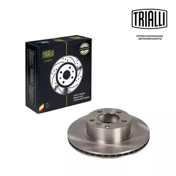 Диск тормозной для автомобилей BMW 1 (F20/F21) (11 ) / 3 (F30 F34) (11 ) передний d 300 TRIALLI DF 261007