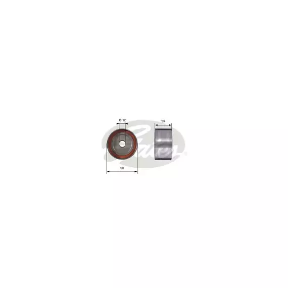 НАПРАВЛЯЮЩИЙ РОЛИК ПРИВОДА ГРМ POWERGRIP TOYOTA AVENSIS CALDINA CAMRY CARINA CELICA CHASER CORONA CR