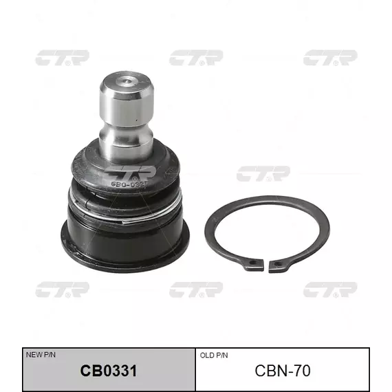cbn-70 опора шаровая перед прав лев CTR CB0331