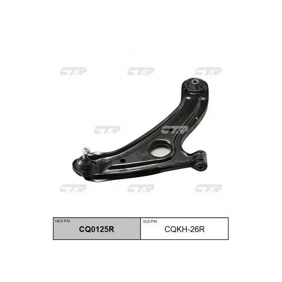 Рычаг передней подвески CTR CQ0125R / CQKH-26R нижн.прав. HYUNDAI GETZ 02-
