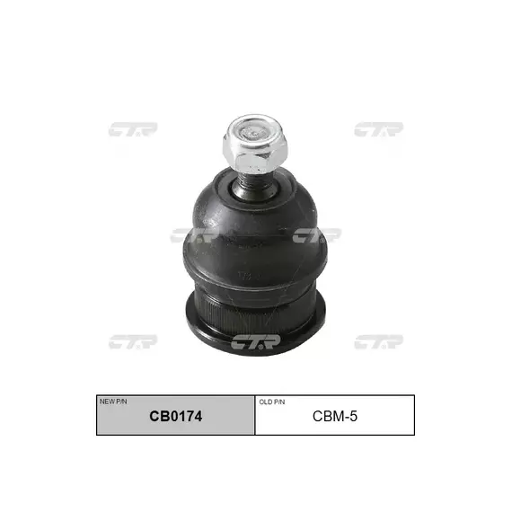 (новый номер CB0174) Шаровая опора  ниж.(аналоги:CBM-2=CBM-5=CBKH-1=CBM-17)