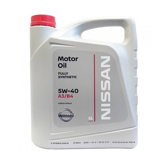 Масло моторное NISSAN 5W-40 (5 л.)