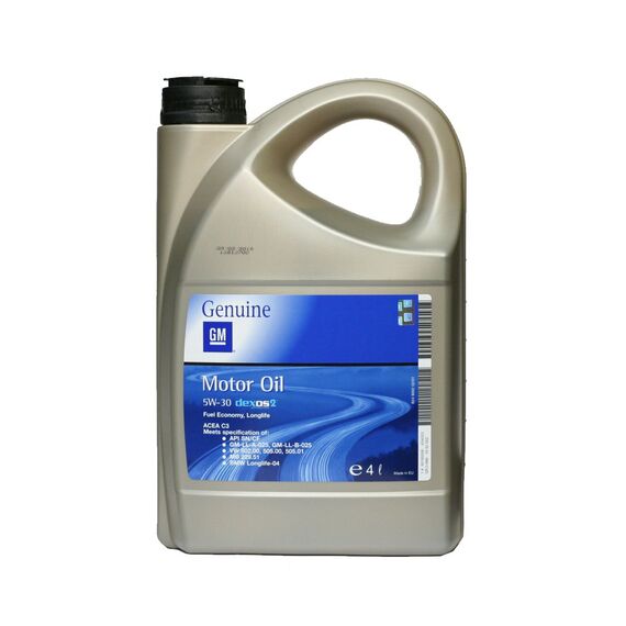 Масло моторное GM 5W-30 Dexos2 (4 л.)