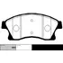 Колодки тормозные дисковые передние CHEVROLET CRUZE J300, ORLANDO, OPEL ASTRA J (старый арт. CKKD-21) GK0449