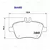 Колодки тормозные MERCEDES A(W176) 12-/B(W246) 11- задние