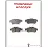Колодки тормозные дисковые задн FORD: C-MAX 07-, FOCUS C-MAX 03-07, FOCUS II 04-, FOCUS II Turnier 04-, FOCUS II кабрио 06-, FOCUS II седан 05-, TOURNEO CONNECT 02-, TRANSI