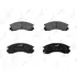 КОЛОДКИ ПЕРЕДНИЕ MITSUBISHI OUTLANDER GALANT PAJERO+PSA C CROSSER TRIALLI PF 1105