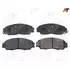Колодки тормозные HONDA CIVIC 01-05/FR-V 1.7-2.2 05-/STREAM 1.7/2.0 01- передние (=CKHO12)
