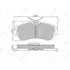 Колодки тормозные дисковые передние NISSAN ALMERA II-III (2000-2012)/ MICRA II K11 (1992-2002)/ BLUEBIRD SYLPHY I (G10) (2000-2005)