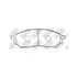 Колодки тормозные дисковые NISSAN PATHFINDER 2.5 2005 - RENAULT KOLEOS 2.5 2008 - NISSAN MURANO