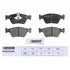 Колодки тормозные Mercedes C (W202) 95-, E (W210) 95-, CLK (W208) 97- передние Marshall