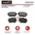 Колодки тормозные KORTEX KT3617STD