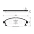 Колодки тормозные Sangsin Brake SP1365 Передние
