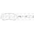Колодки тормозные NiBK PN0444W Передние