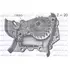 Насос водяной RENAULT Clio/Nouvelle 1.4i 90-96, Clio 1.4i 98-, Kangoo 1.2i/1.4i 98-, Megane/Megane Classic/Megane Scenic 1.4i 95-, Express 1.4 Combi 96-98