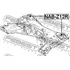 Сайлентблок подрамника NISSAN MICRA K12E 2002.11-2010.07 [EL] задний  NAB-Z12R FEBEST