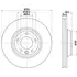 Диск торм. для а/м Audi Q7 (06-)/VW Touareg (02-)/Porsche Cayenne (02-) пер. d=350 L | перед лев |