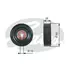 Ролик натяжной приводного ремня Gates T36087 - Gates арт. T36087